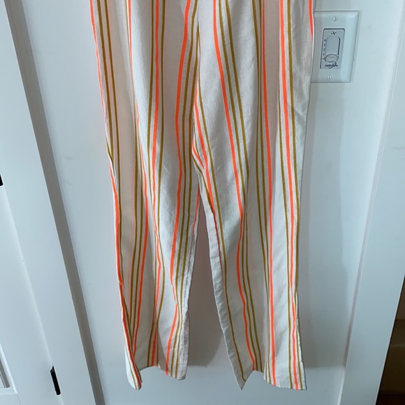 NWOT KENDALL AND KYLIE Tie Front Stripe Jumpsuit - Picture 8 of 10